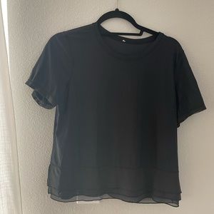 Lululemon Athletica Double Hem Tee